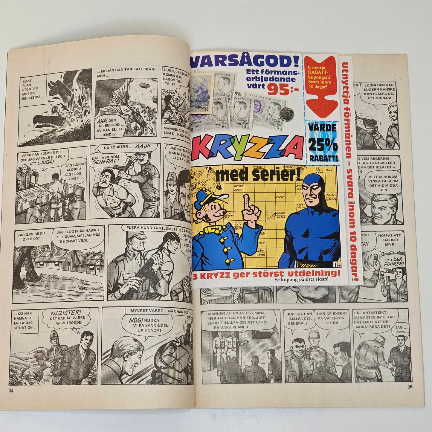 Seriemagasinet Nr 1 1989 #FN# + Prenumerationsbilaga