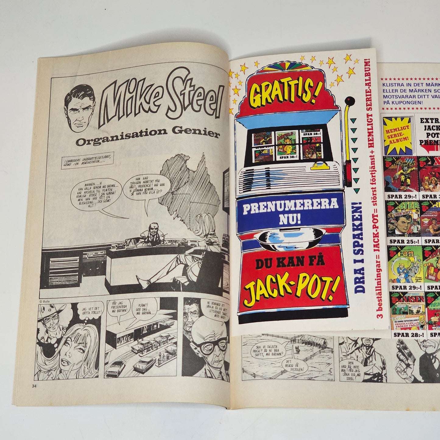 Seriemagasinet Nr 17 1989 #FN# + Prenumerationsbilaga