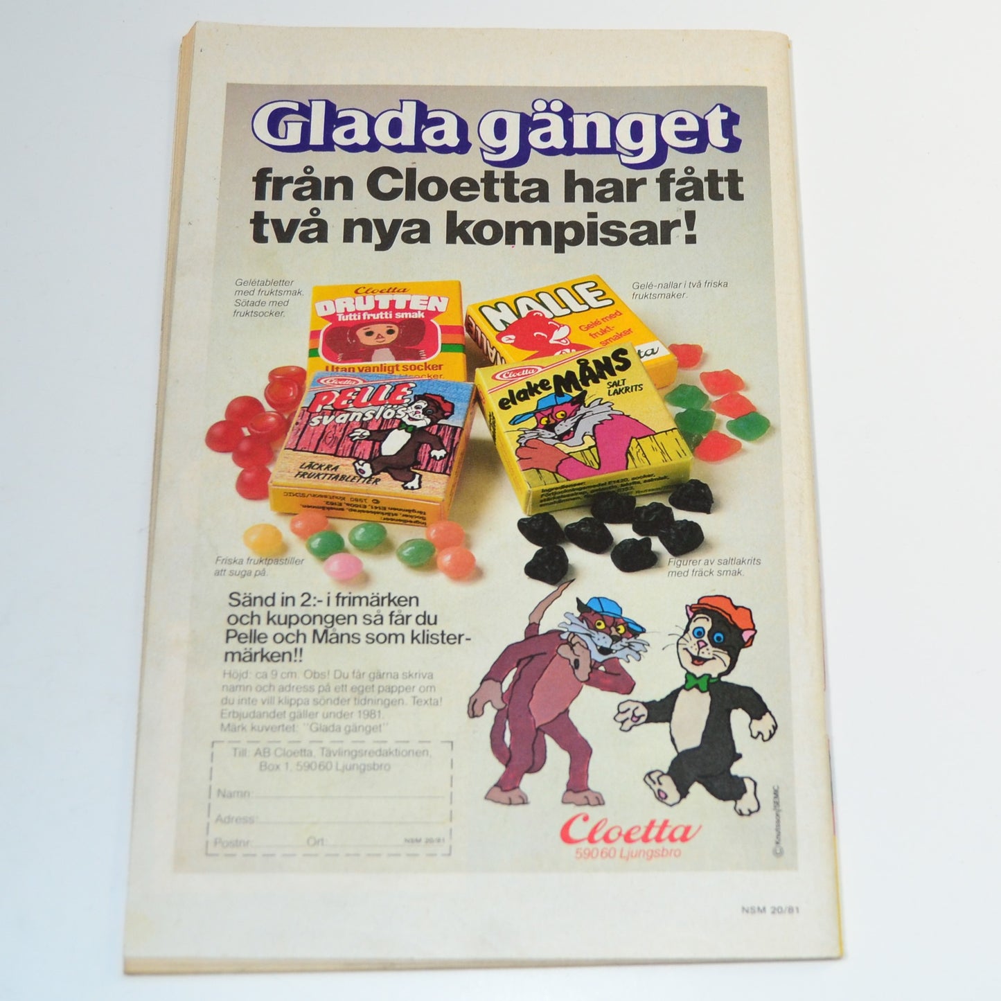 Seriemagasinet Nr 20 1981 #FN#