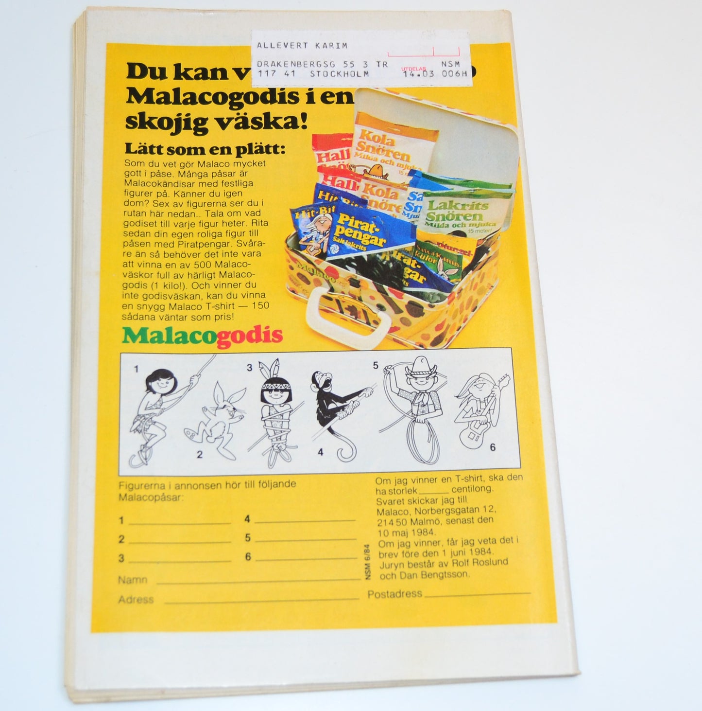 Seriemagasinet Nr 6 1984 #VG#