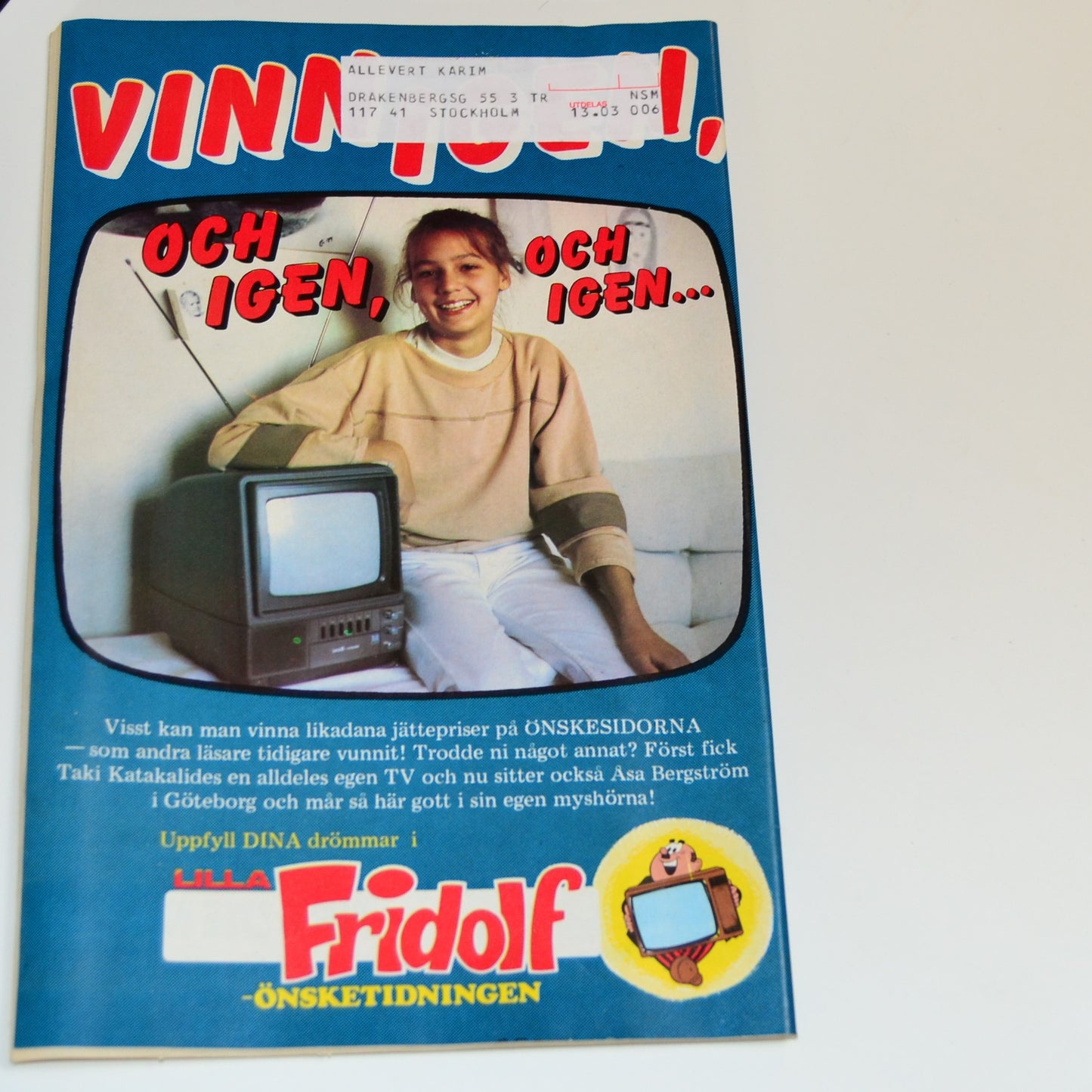 Seriemagasinet Nr 6 1985 #GD#