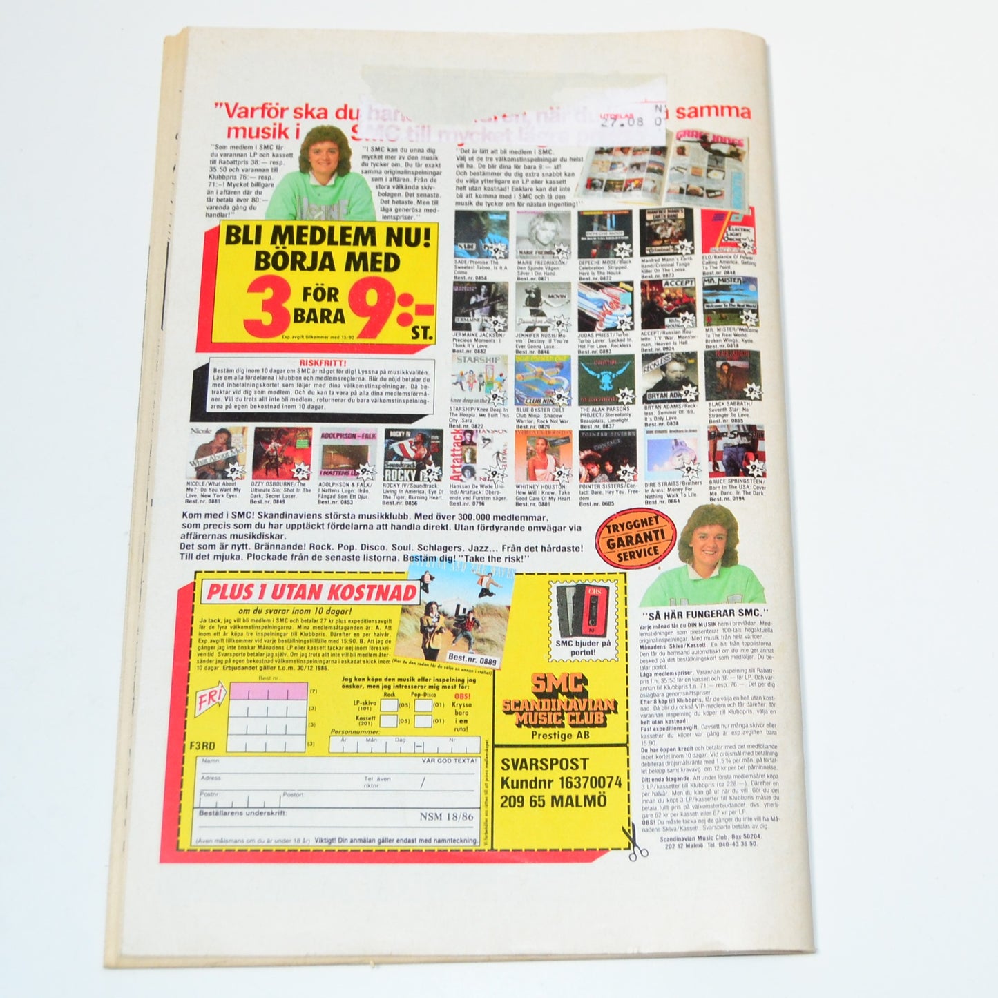 Seriemagasinet Nr 18 1986 #VG#