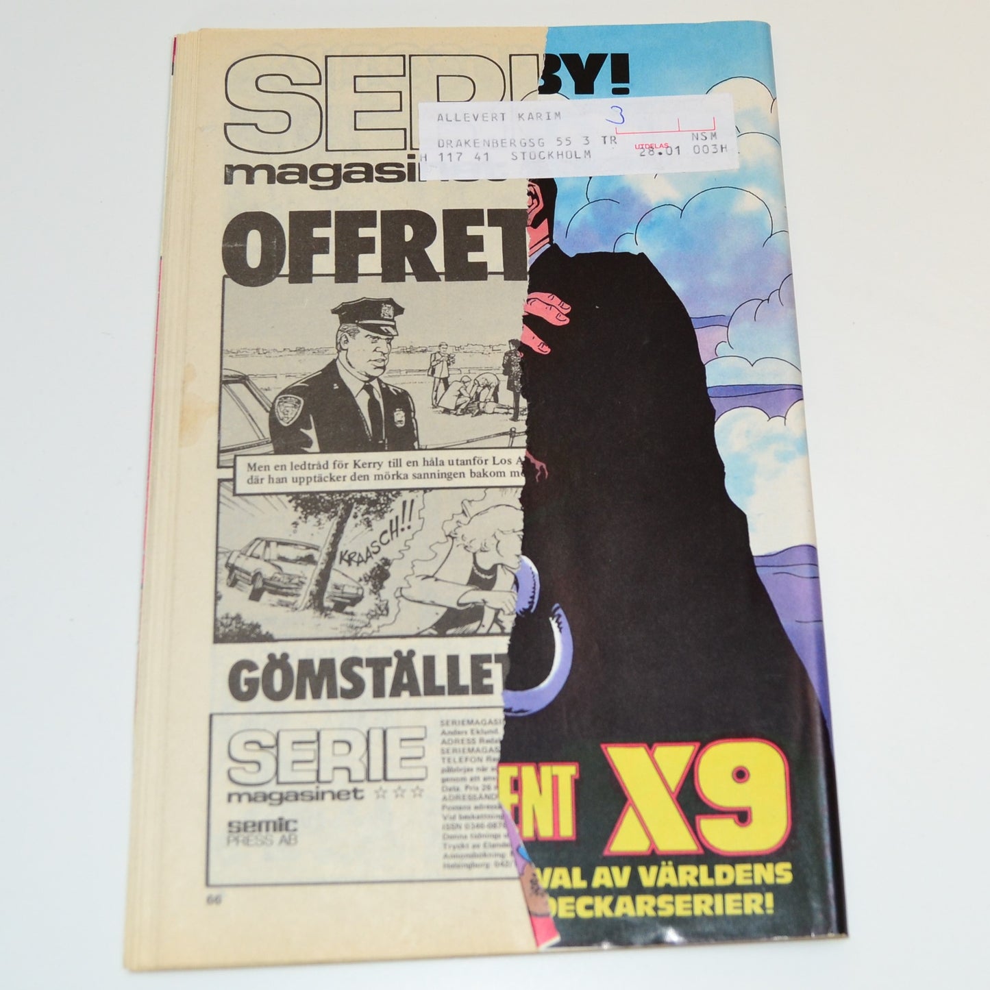 Seriemagasinet Nr 3 1987 #FR#