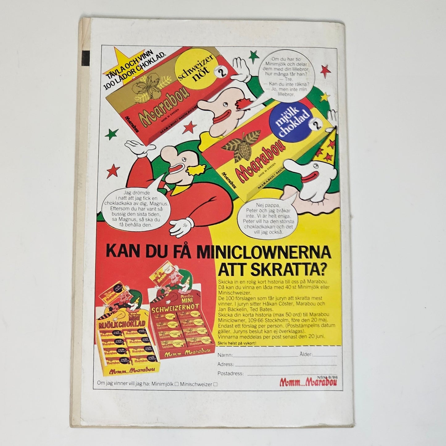 Seriemagasinet Special Nr 8 1986 #VG#