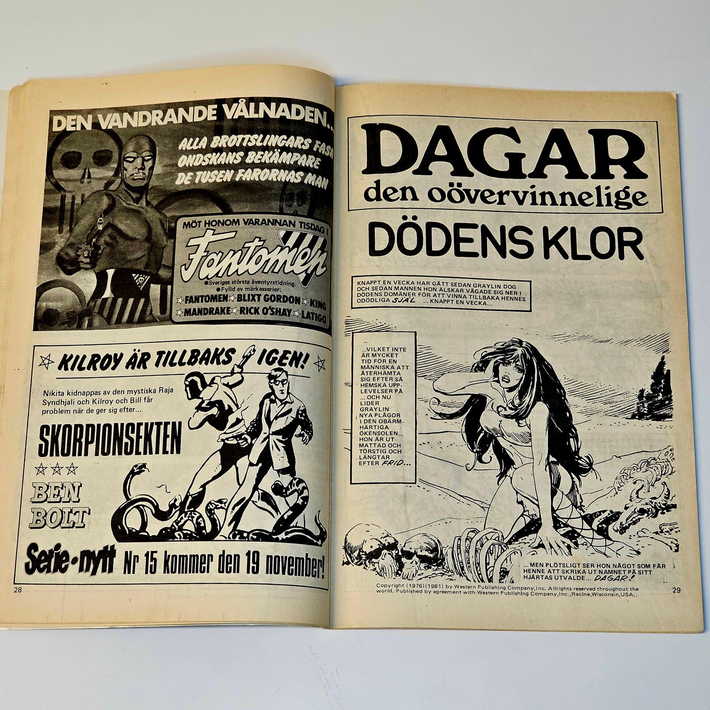 Serienytt Nr 14 1981 #VG#