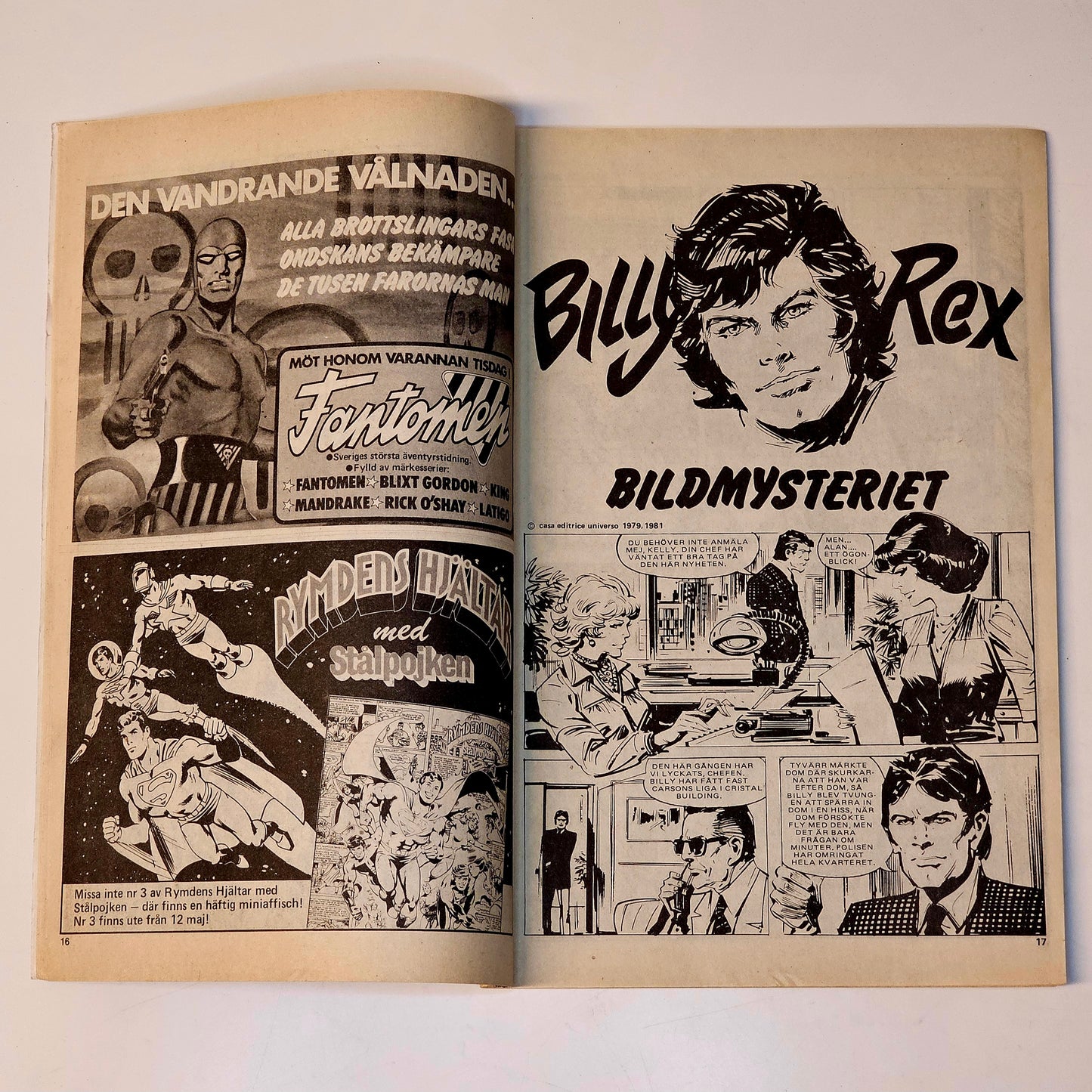 Serienytt Nr 8 1981 #VG#