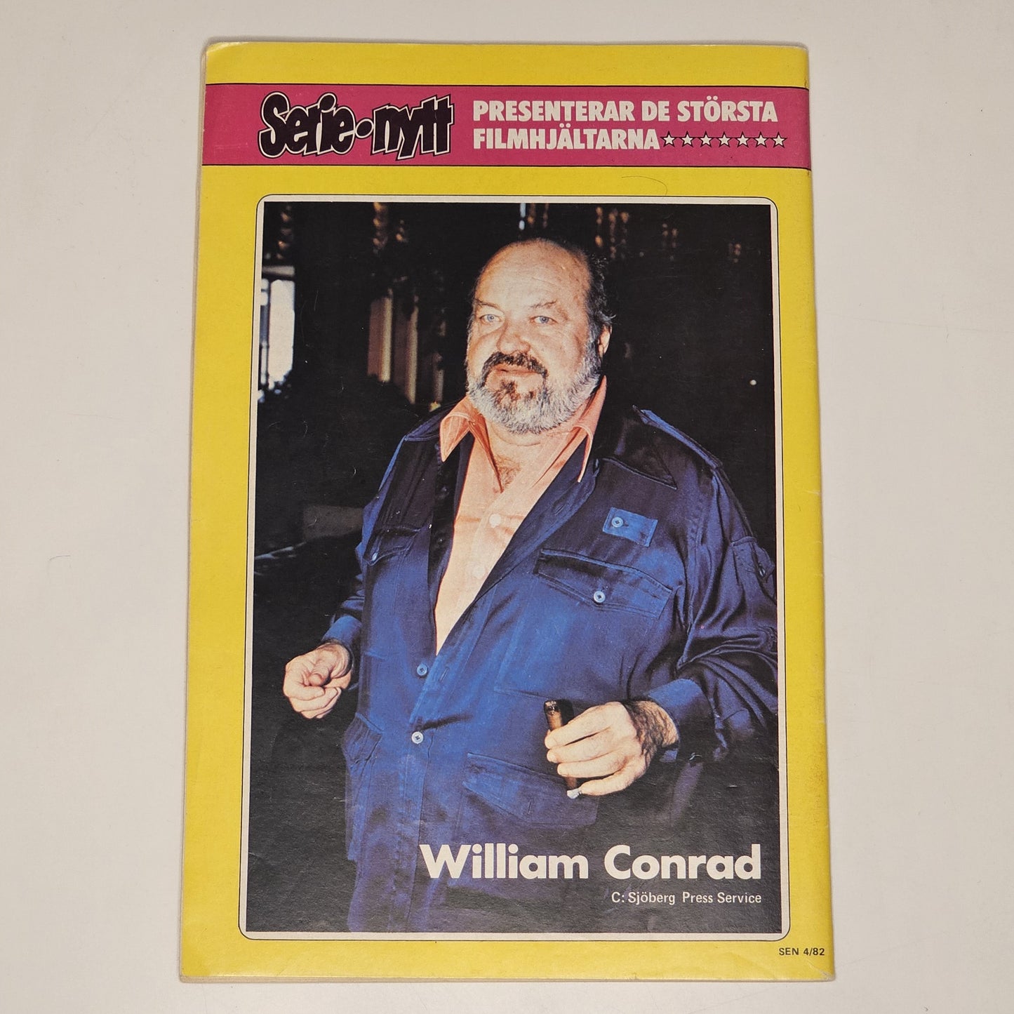 Serienytt Nr 4 1982 #FN# + Poster