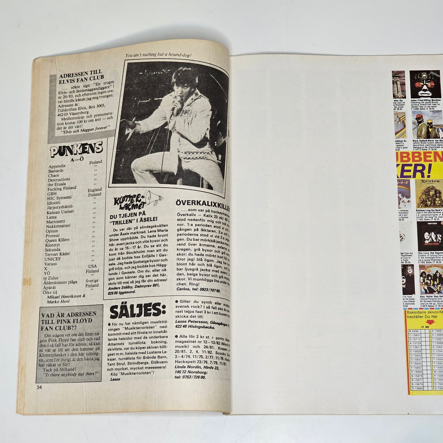 Seriemagasinet Nr 4 1984 #VG# + Reklambilaga