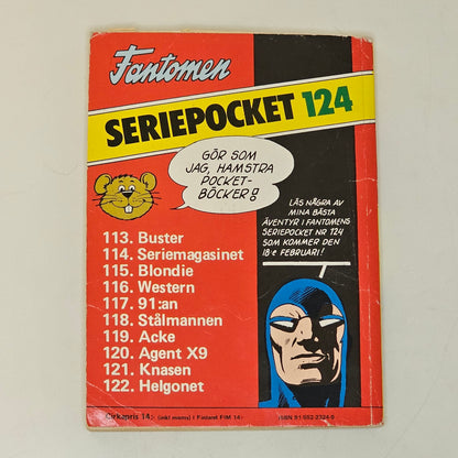 Seriepocket Nr 123 - Scooby Doo 1982 #VG#