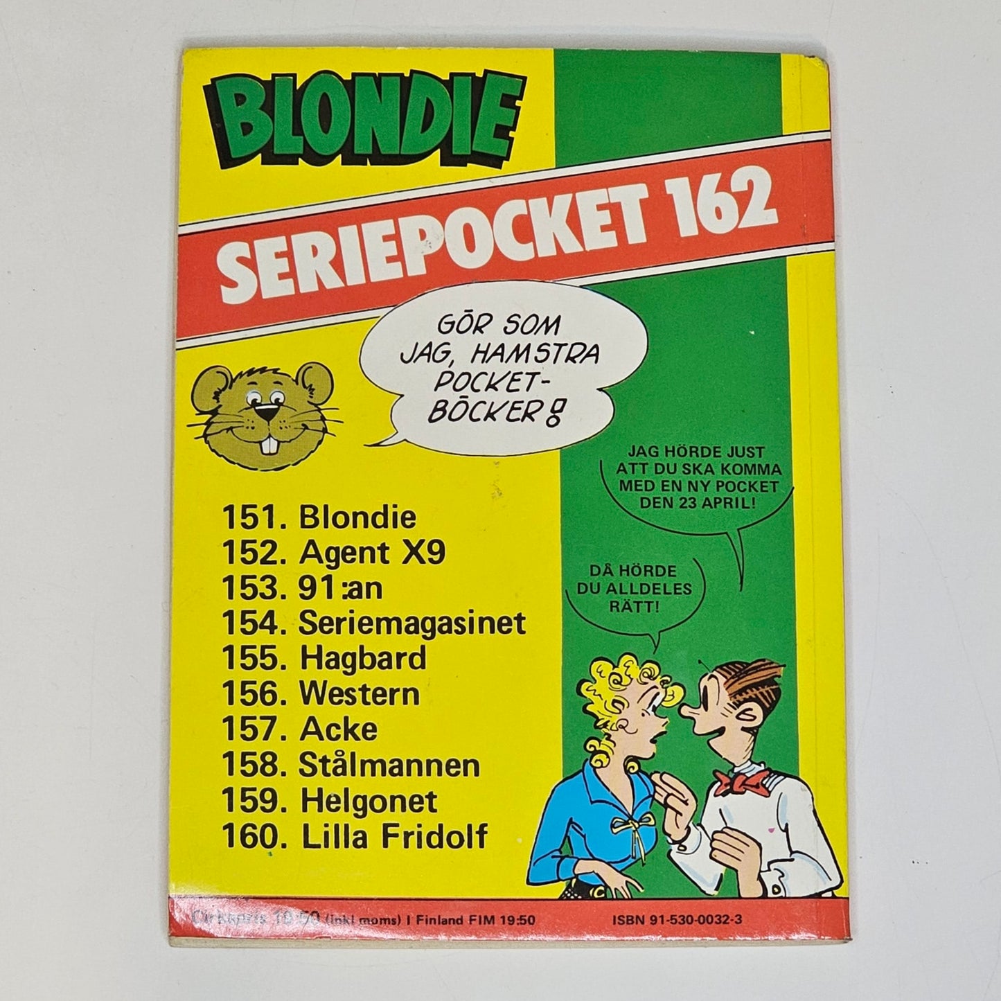 Seriepocket Nr 161 Buster #FN#