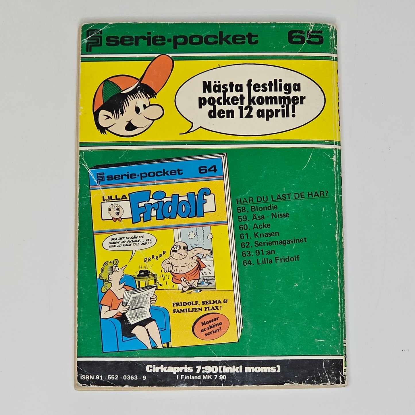 Seriepocket Nr 65 Buster #VG#