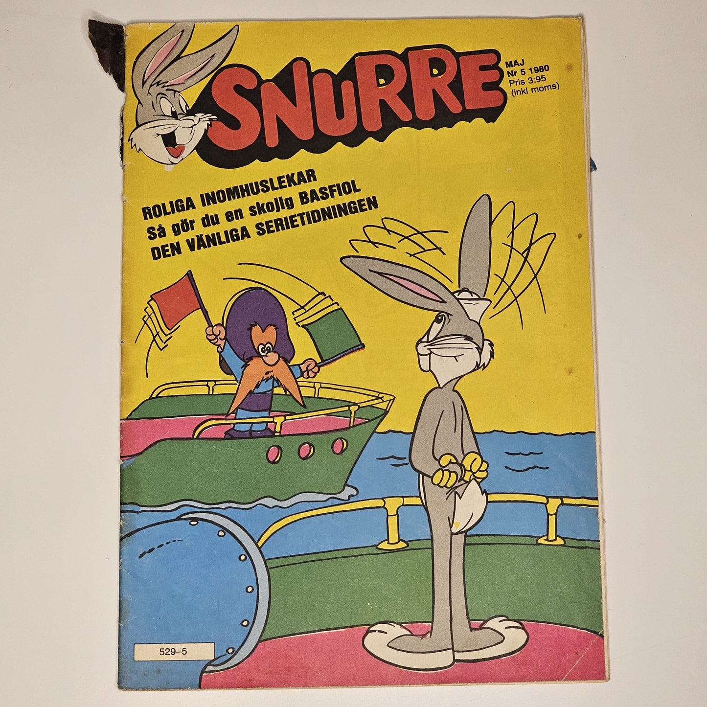 Snurre Nr 5 1980 #VG#