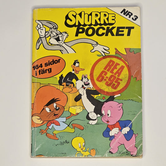 Snurre Sprätt Pocket Nr 3 - 1982 #VG#