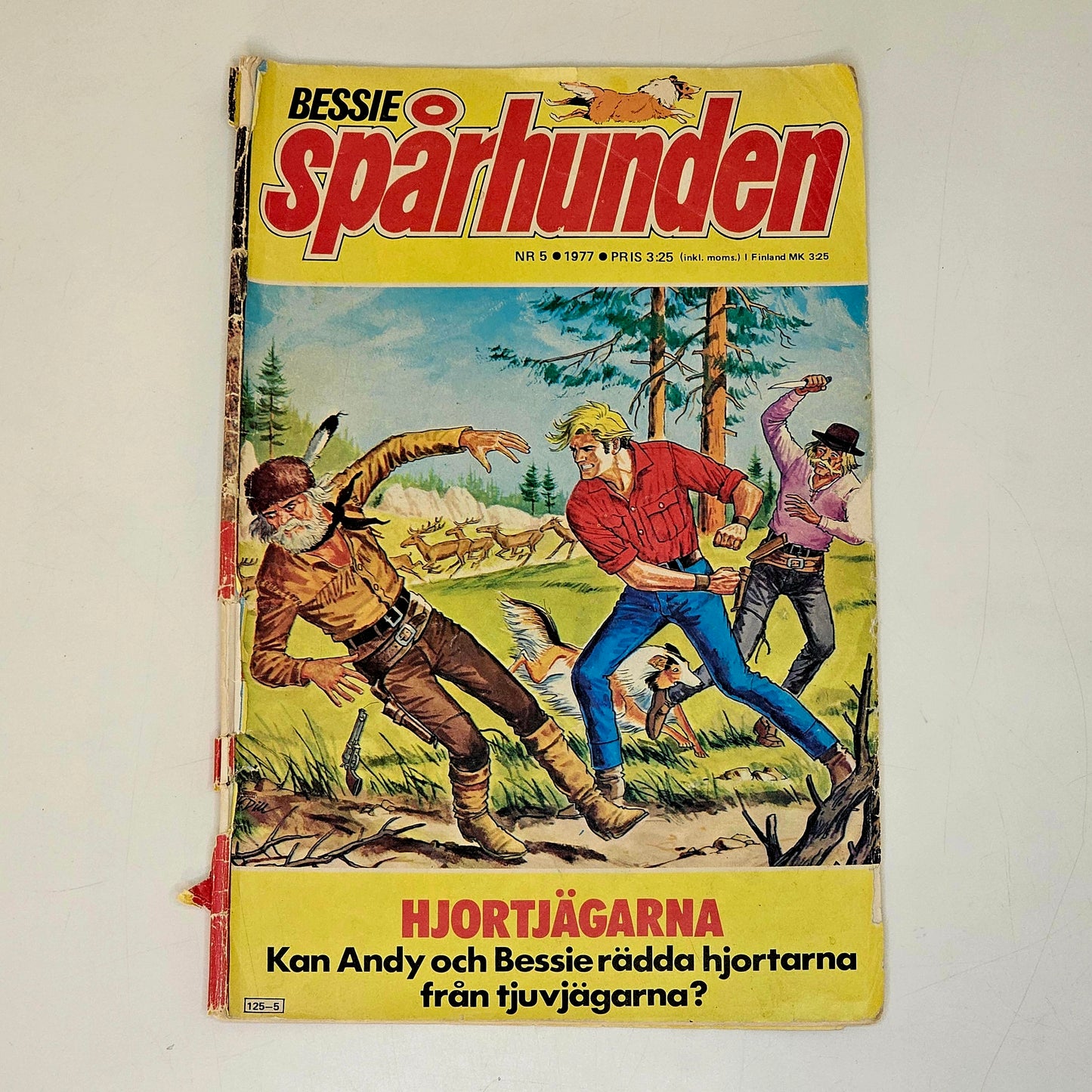 Bessie Spårhunden Nr 5 1977 #FR#