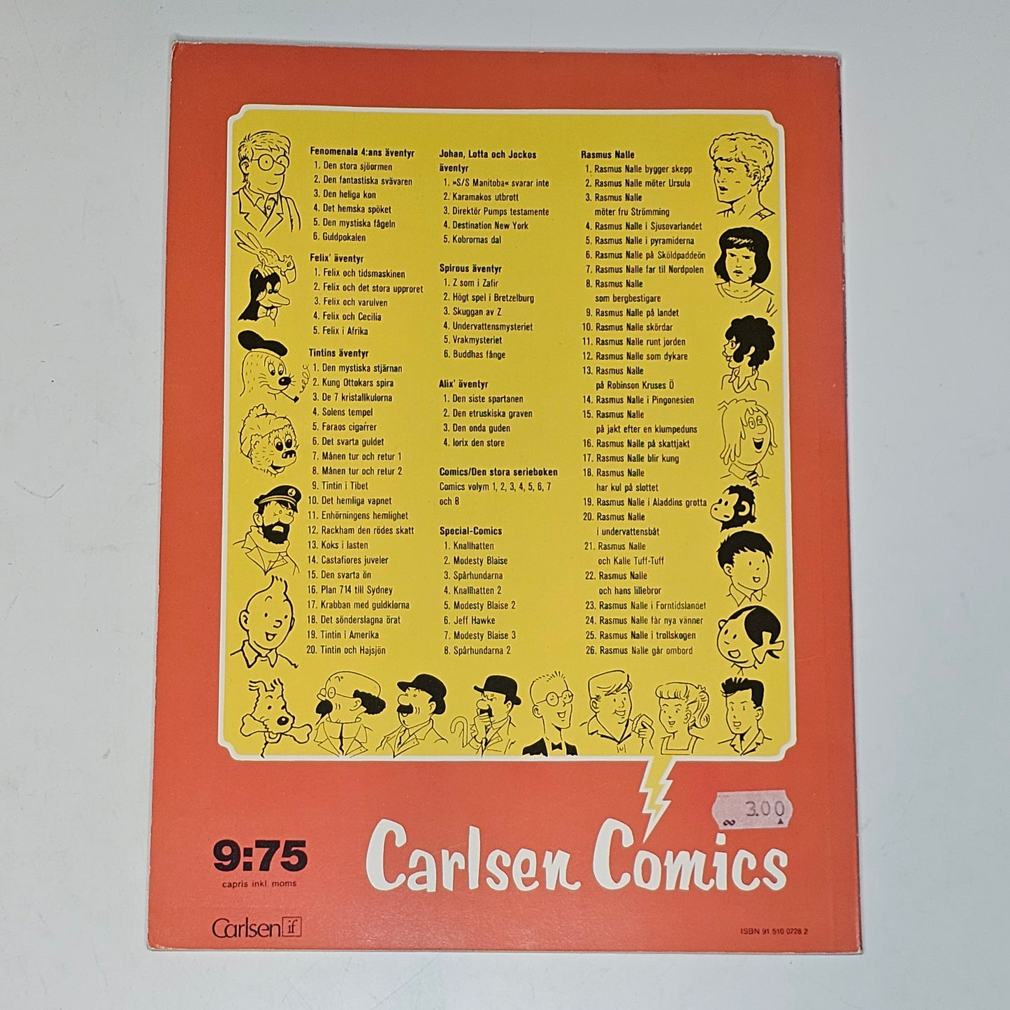 Special-Comics - Spårhundarna #FN# **1:a Upplagan**