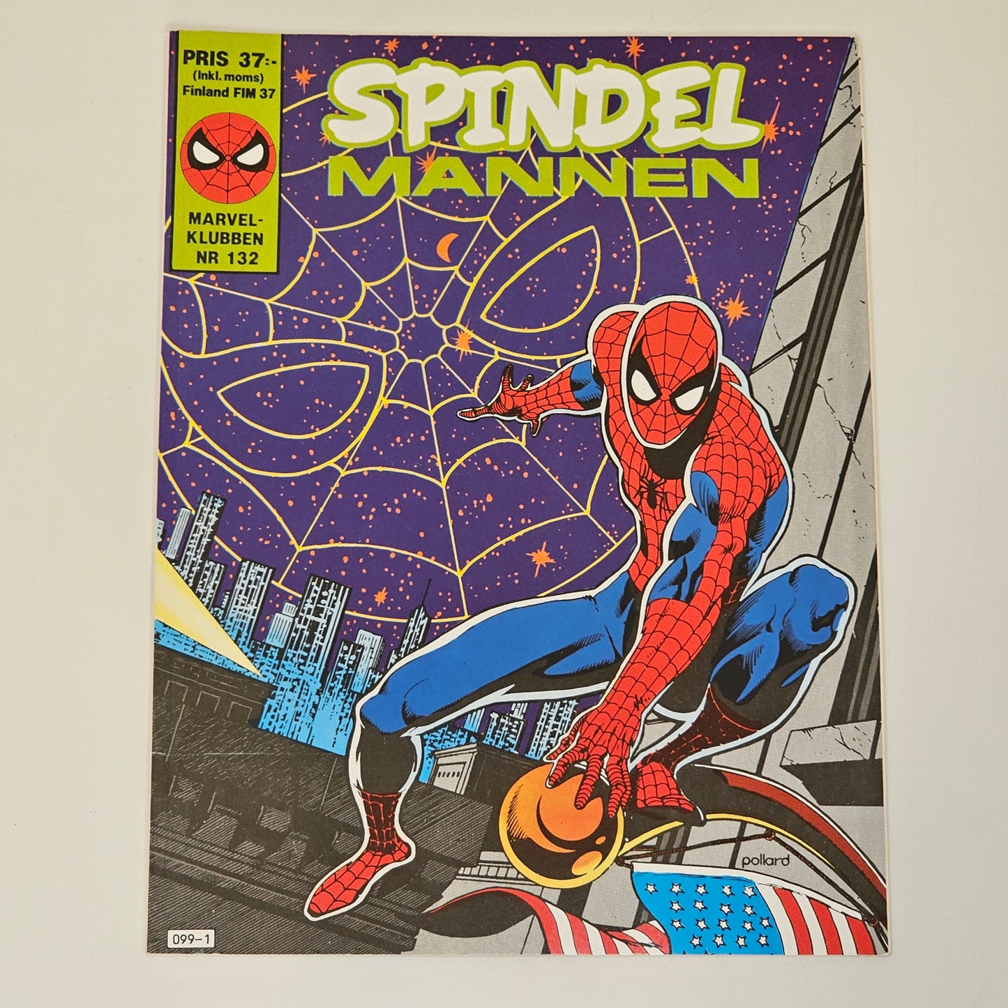 Spindelmannen Nr 132 Album 1988 #VF#