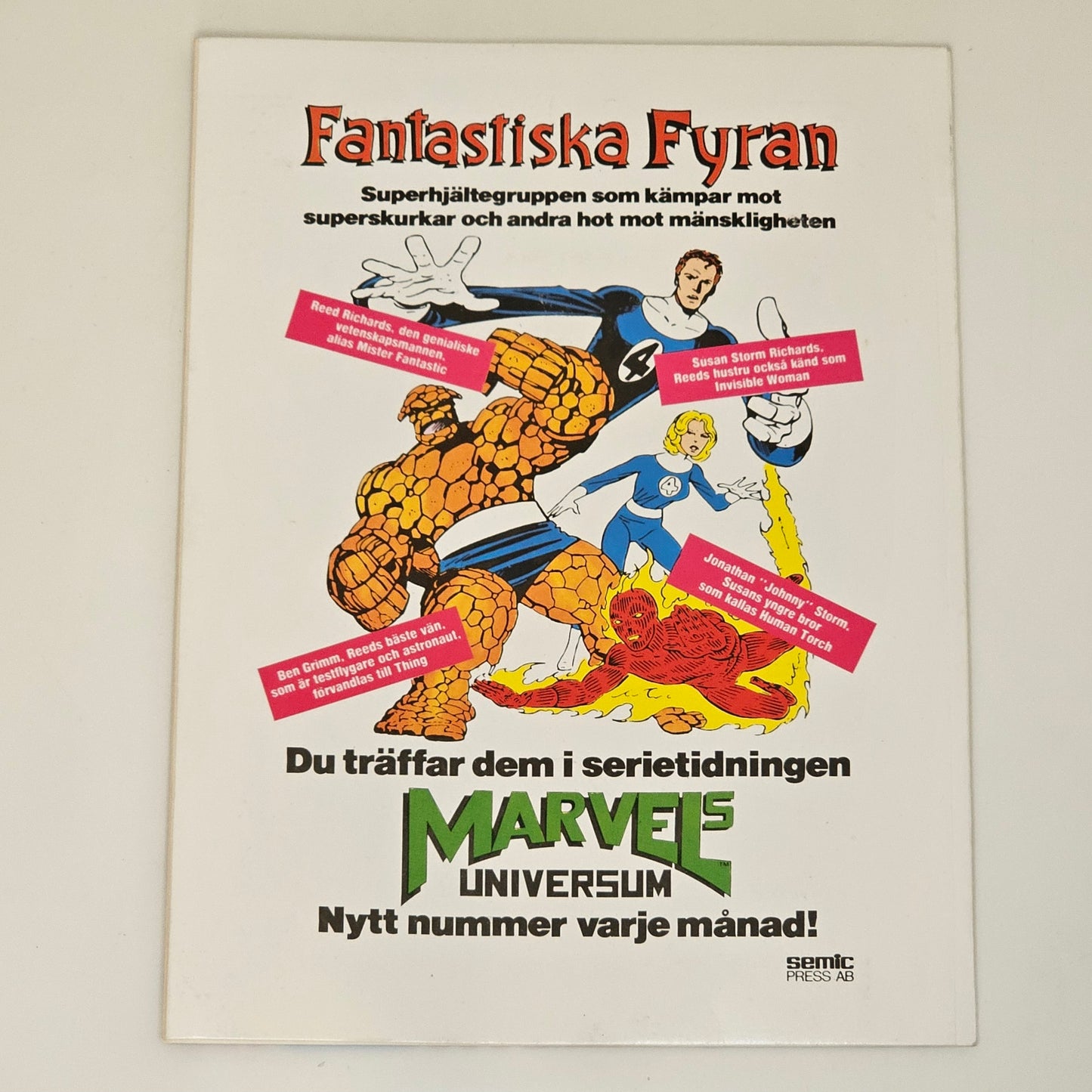 Spindelmannen Nr 132 Album 1988 #VF#