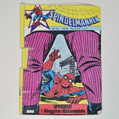 Spindelmannen Nr 10 1978 #FR#