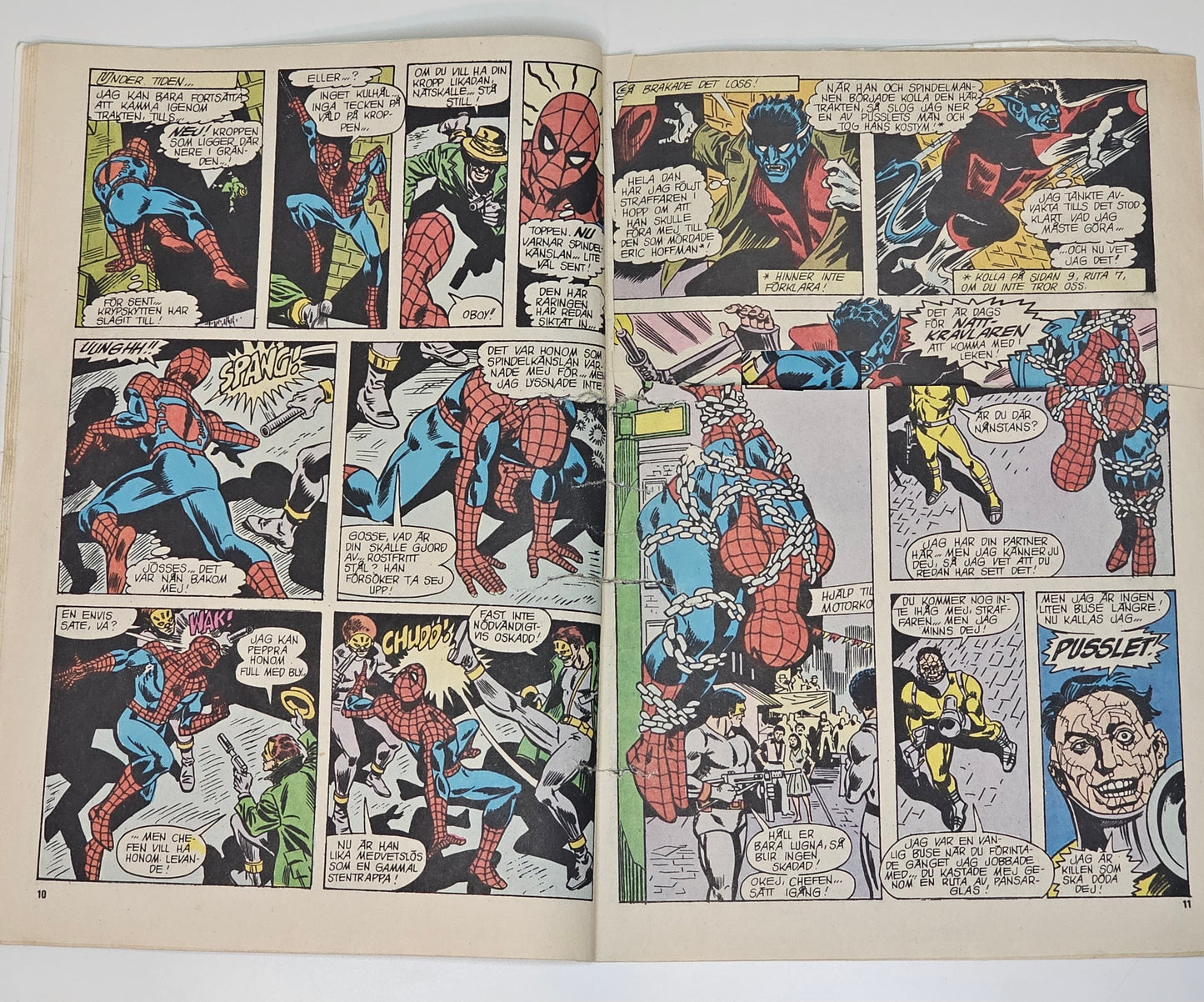 Spindelmannen Nr 10 1978 #FR#