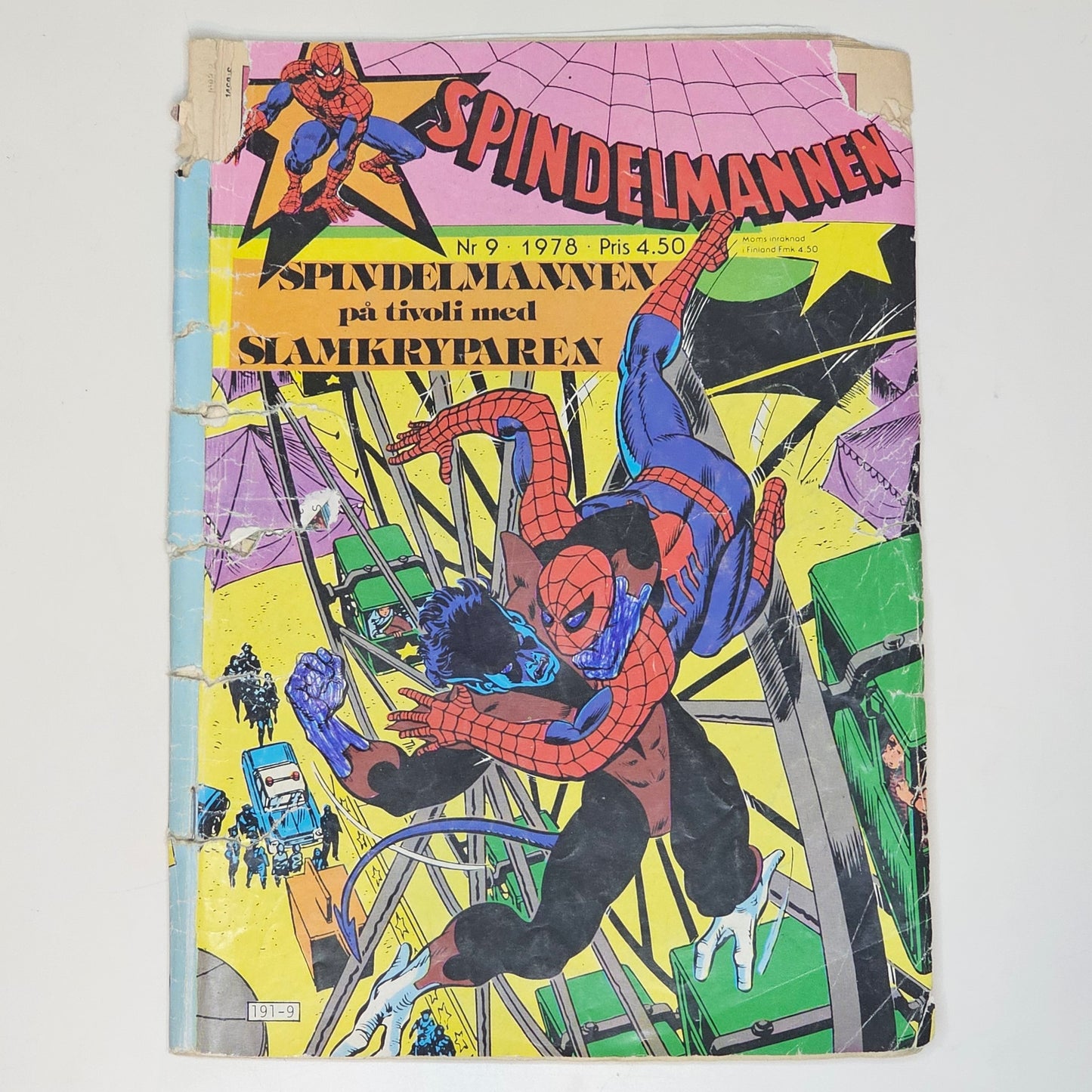 Spindelmannen Nr 9 1978 #FR#