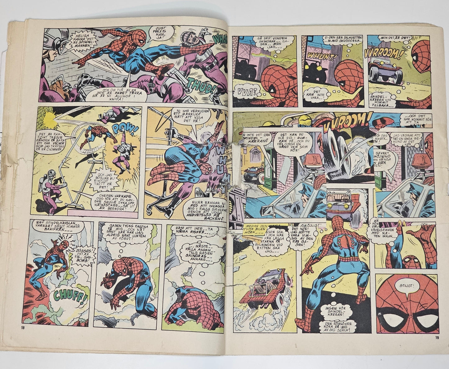 Spindelmannen Nr 9 1978 #FR#