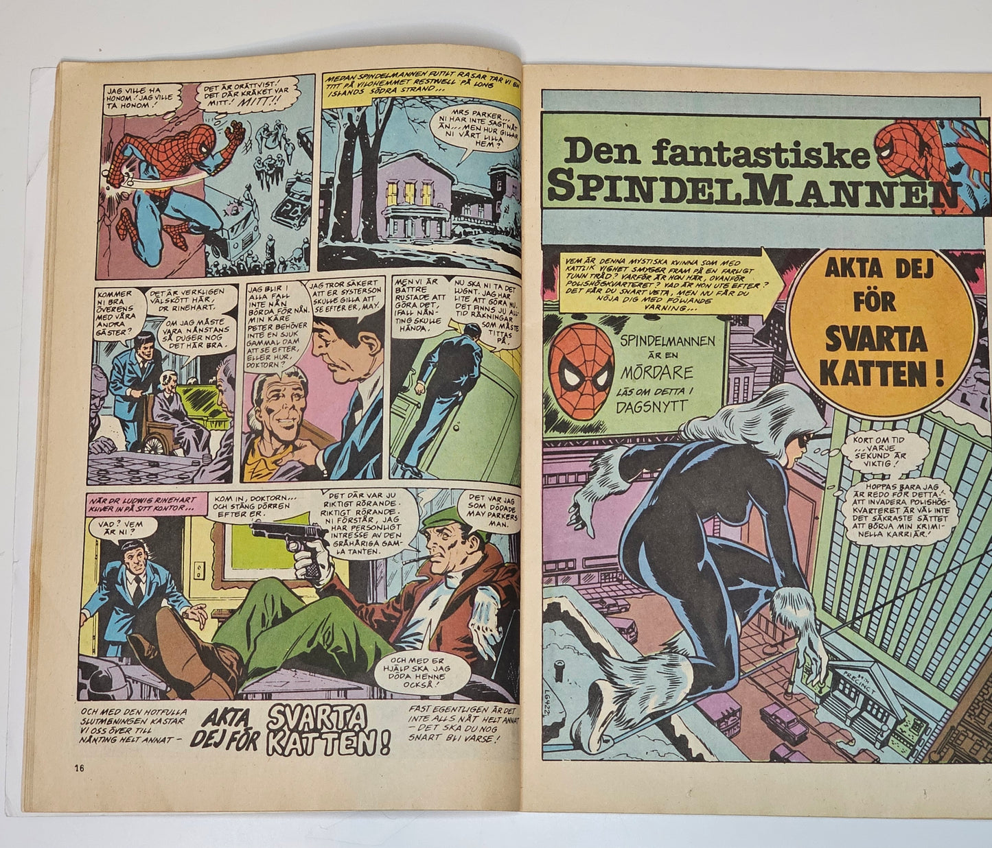 Spindelmannen Nr 3 1981 #VG#