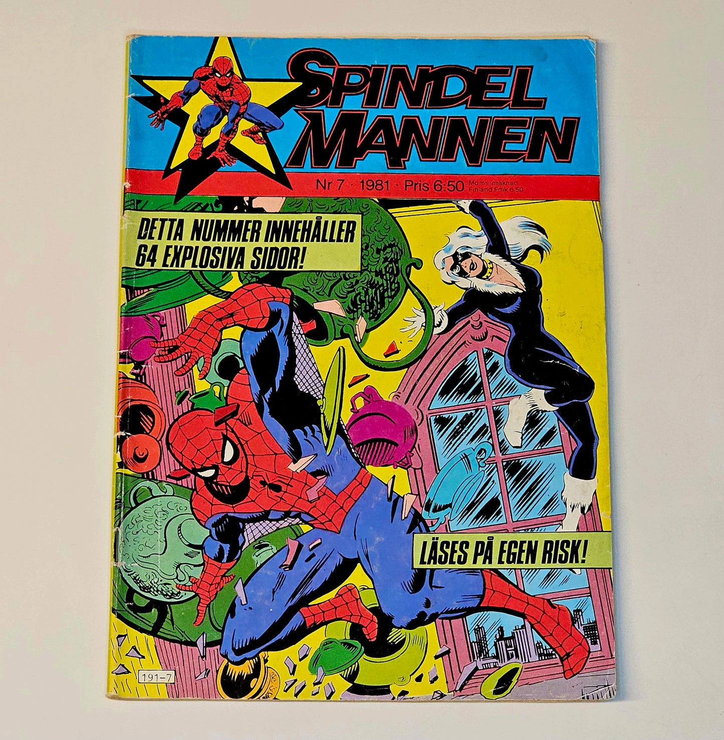 Spindelmannen 1981 Nr 7