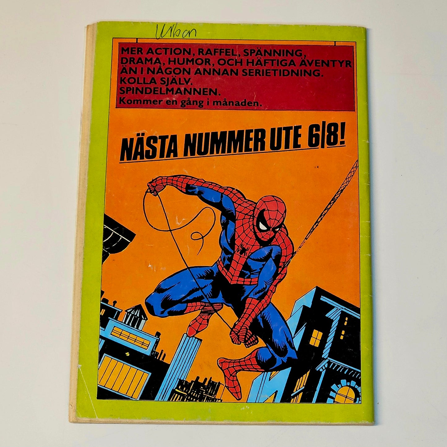 Spindelmannen Nr 7 1981 #FR#