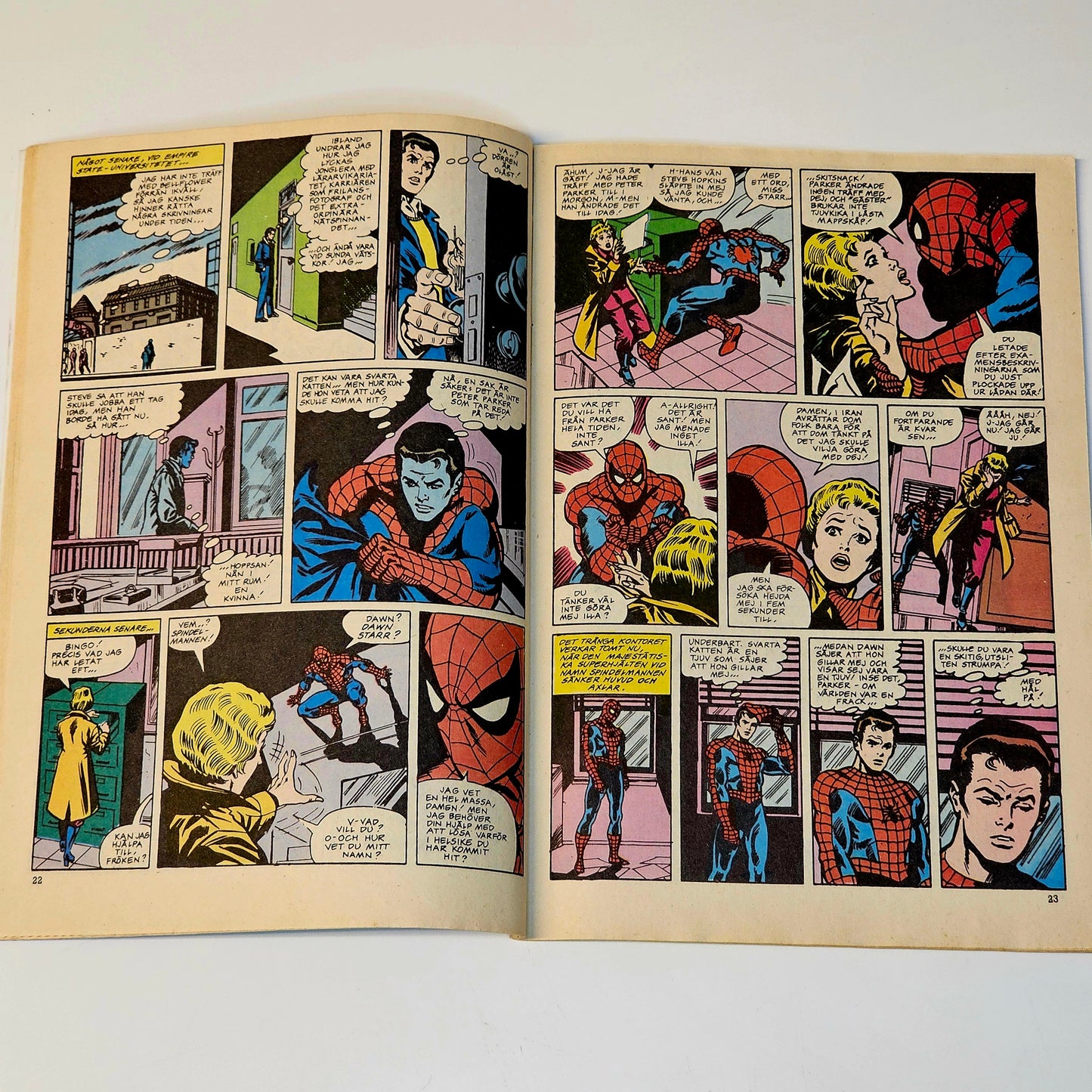 Spindelmannen Nr 7 1981 #FR#