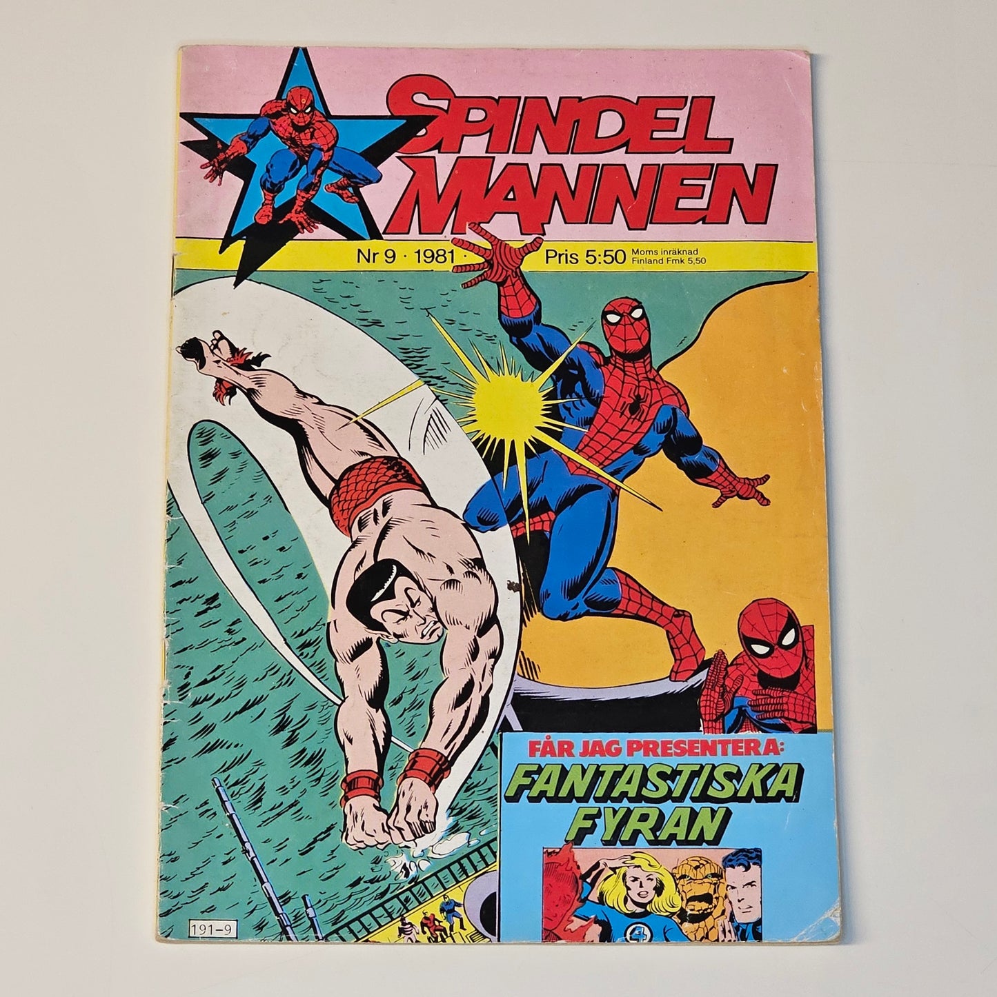 Spindelmannen 1981 Nr 9