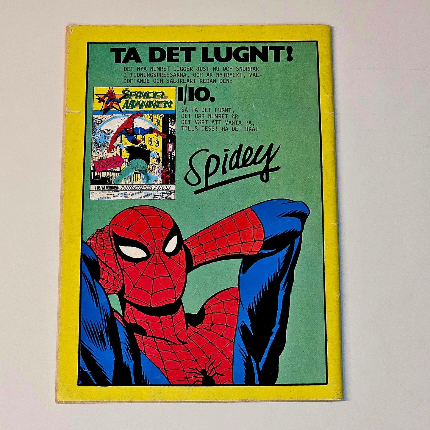 Spindelmannen Nr 9 1981 #FN#