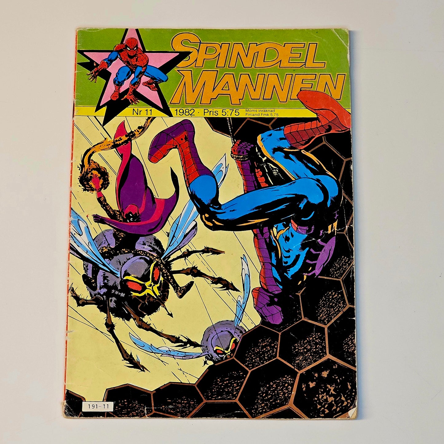 Spindelmannen 1982 Nr 11