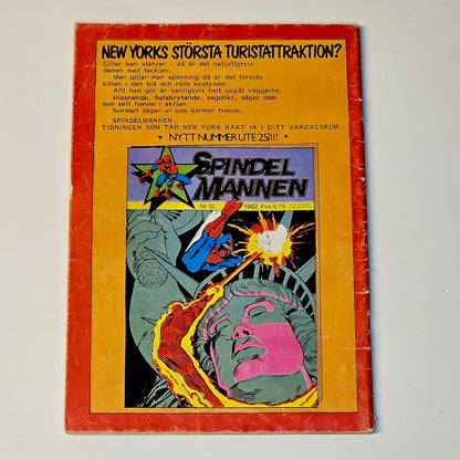 Spindelmannen Nr 11 1982 #VG# + Prenumerationsbilaga