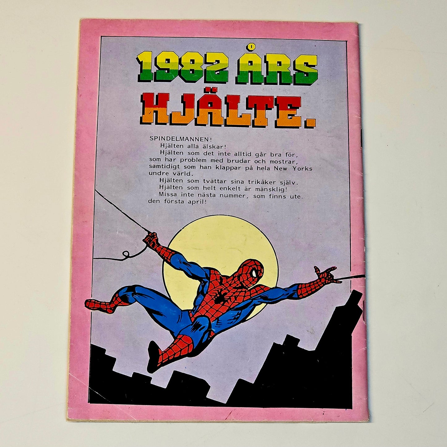 Spindelmannen Nr 3 1982 #VG#