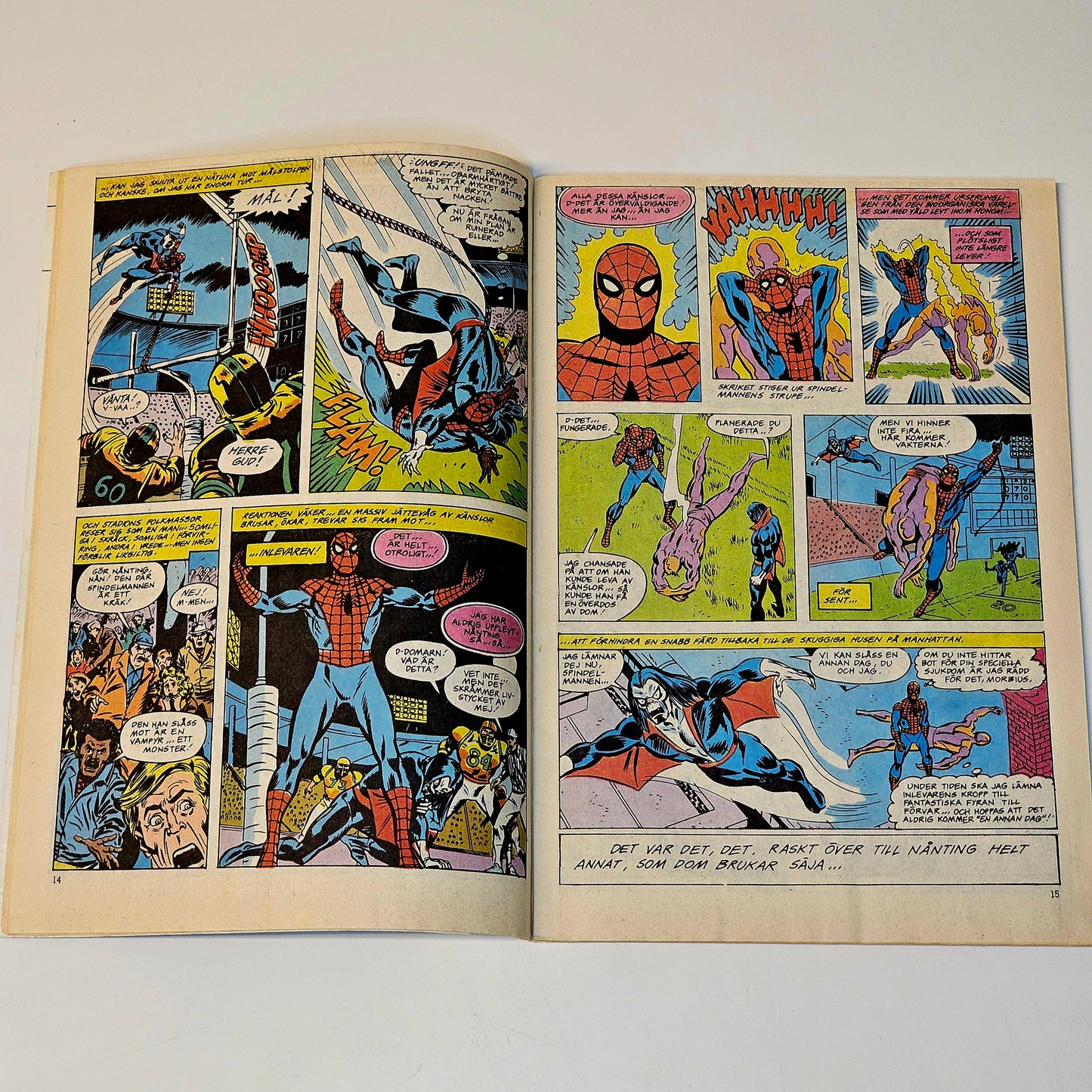 Spindelmannen Nr 3 1982 #VG#