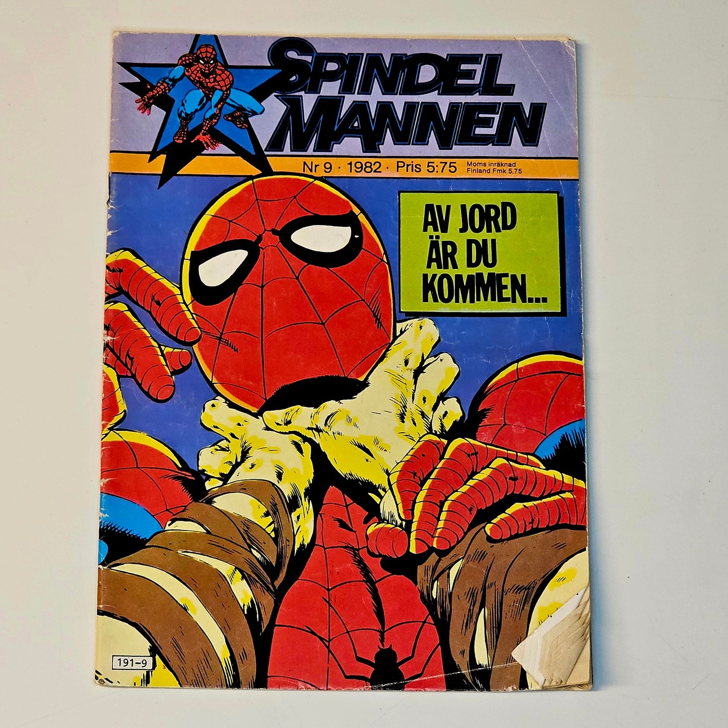 Spindelmannen 1982 Nr 9
