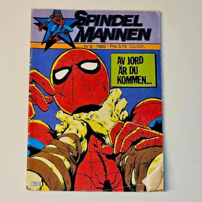 Spindelmannen 1982 Nr 9