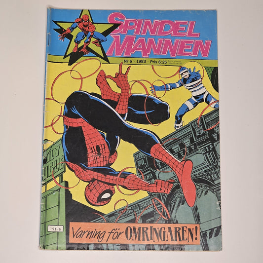 Spindelmannen Nr 6 1983 #FN#