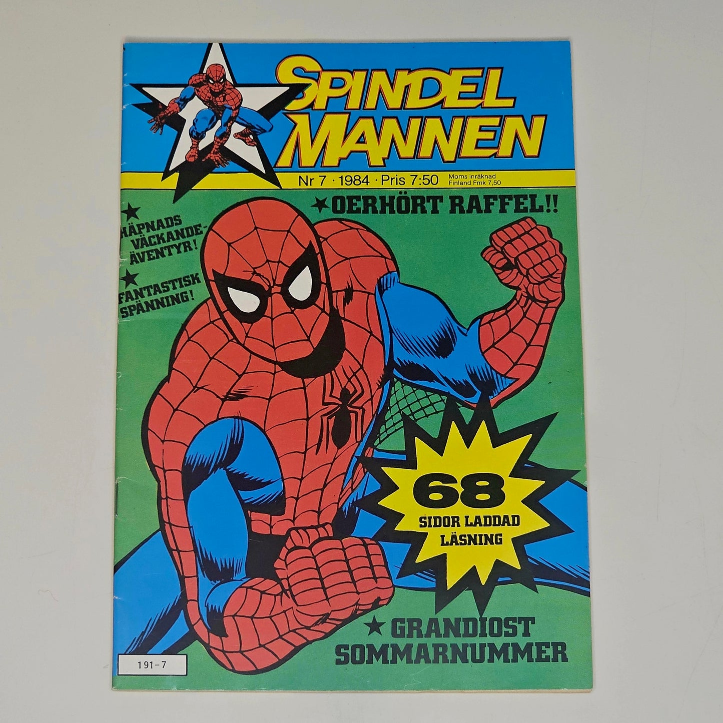 Spindelmannen Nr 7 1984 #FN#