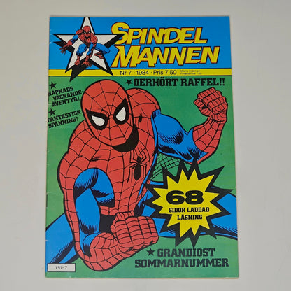 Spindelmannen Nr 7 1984 #FN#