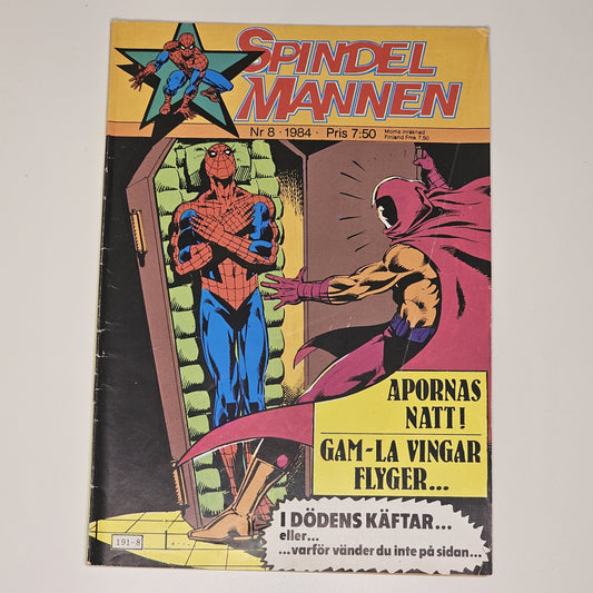 Spindelmannen Nr 8 1984 #FN#