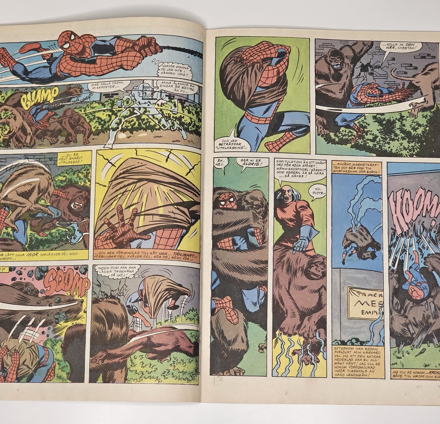 Spindelmannen Nr 8 1984 #FN#