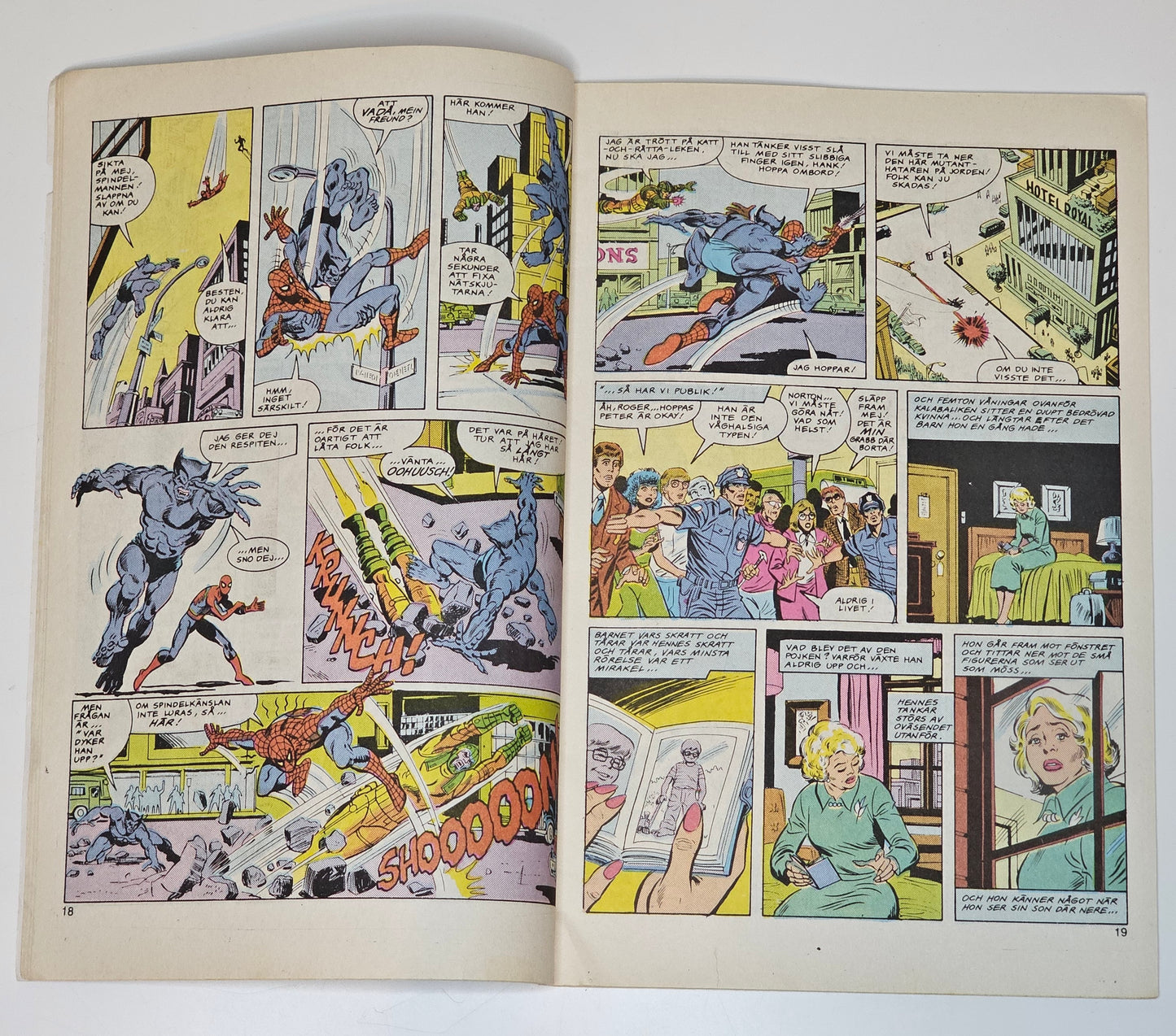 Spindelmannen Nr 10 1985 #VG#