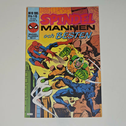 Spindelmannen Nr 10 1985 #VF#
