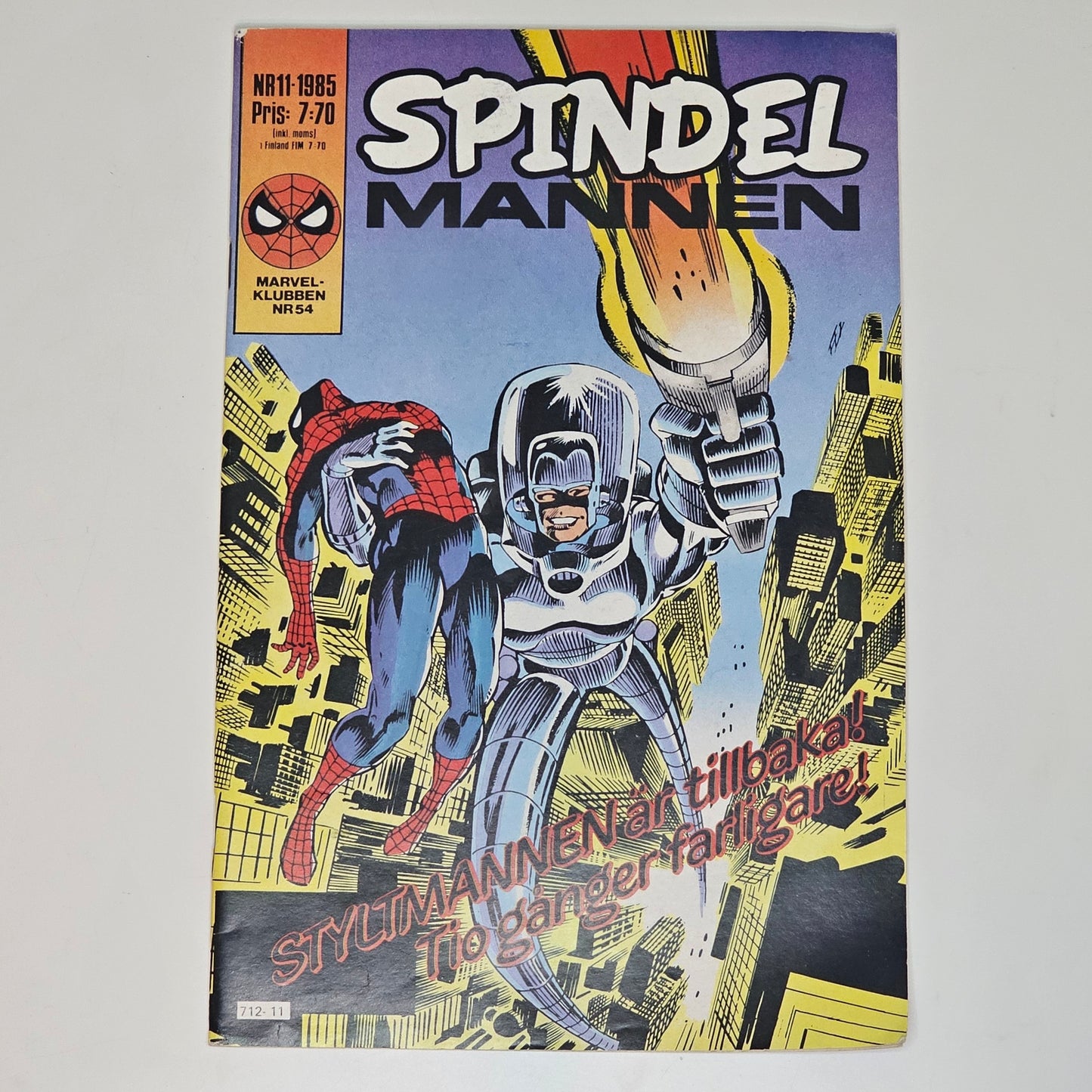 Spindelmannen Nr 11 1985 #FN#
