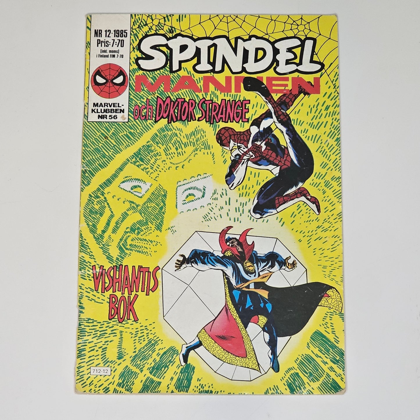 Spindelmannen Nr 12 1985 #VG#