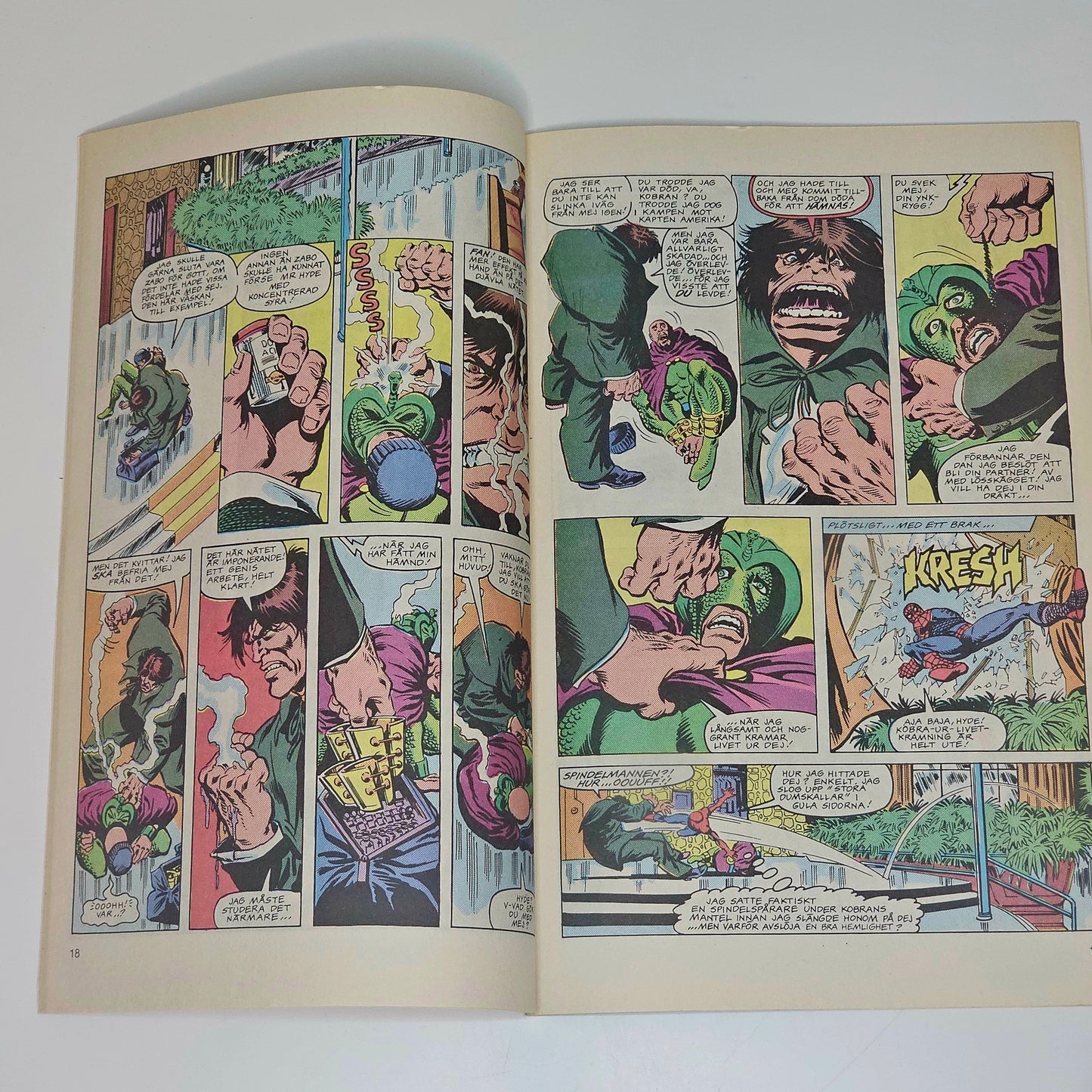 Spindelmannen Nr 4 1985 #VF#