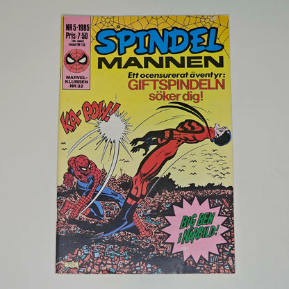 Spindelmannen Nr 5 1985 #FN#