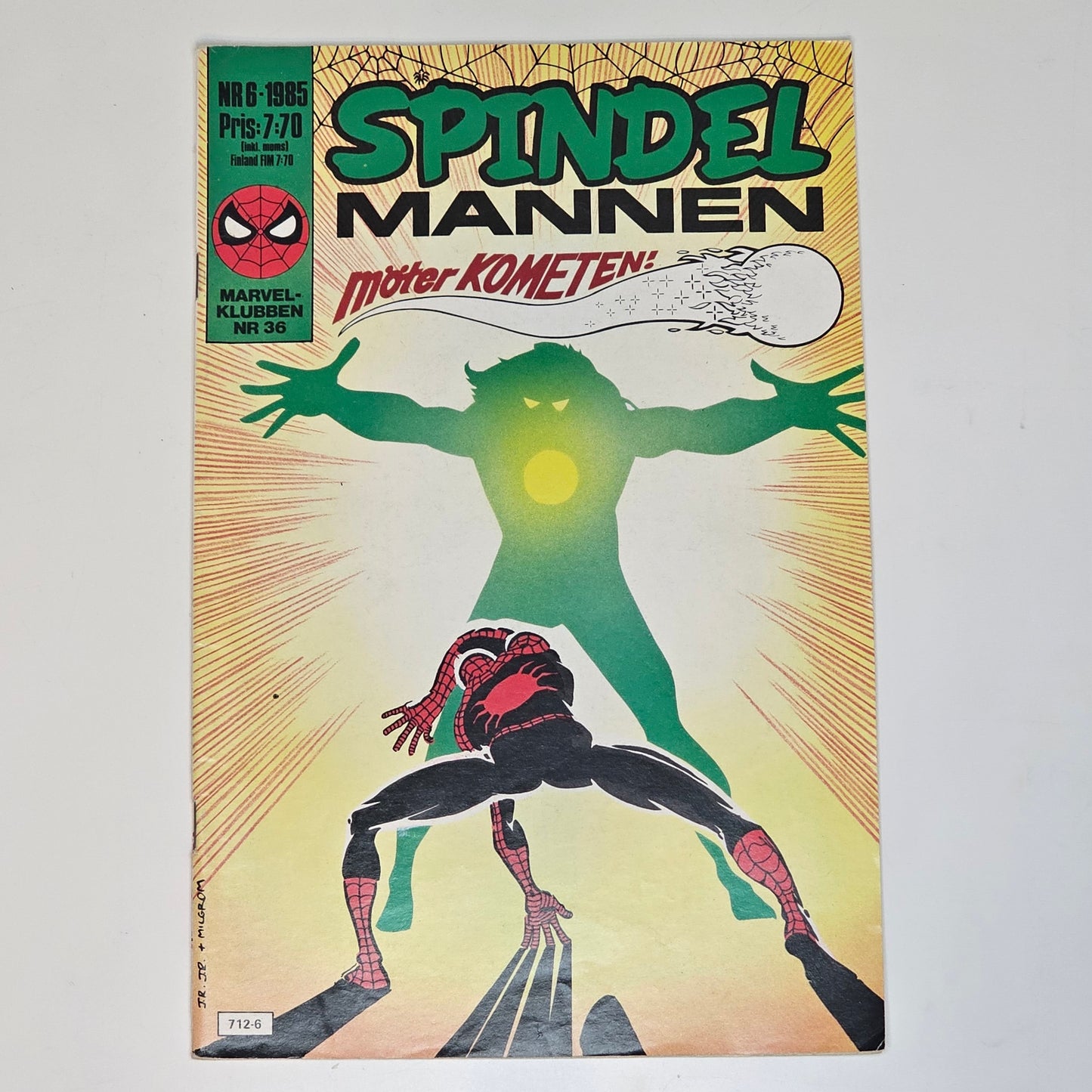Spindelmannen Nr 6 1985 #FN#