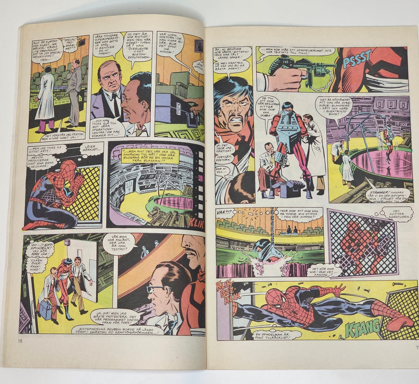 Spindelmannen Nr 6 1985 #FN#